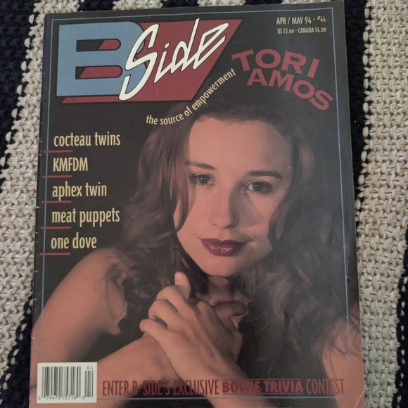 Accessories - 1994 B-Side Magazine Tori Amos Cover